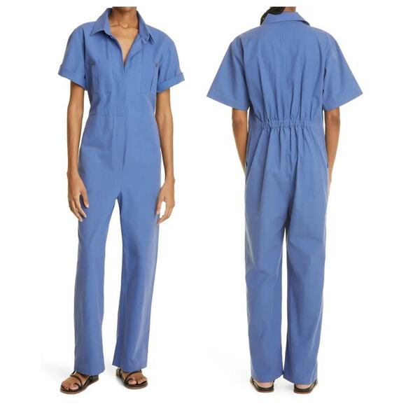 Mara Hoffman Kailyn Recycled Cotton Utility Jumpsuit Size Medium - Picture 1 of 9